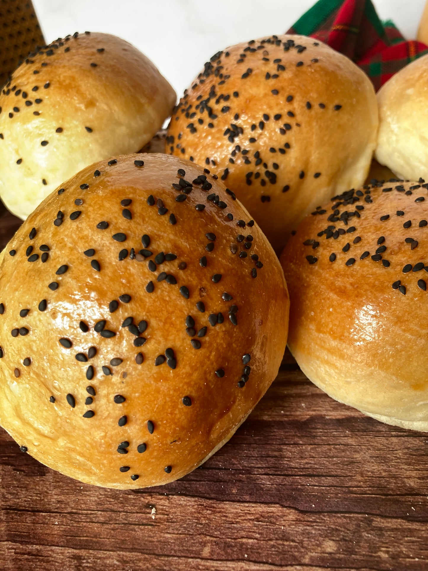 Brioche para Hamburguesas