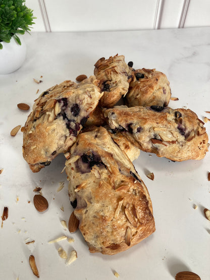 Scones de Blue Berry