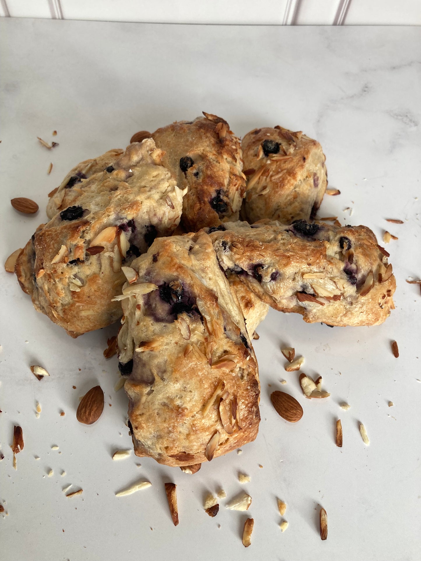 Scones de Blue Berry