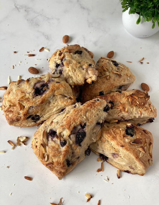 Scones de Blue Berry