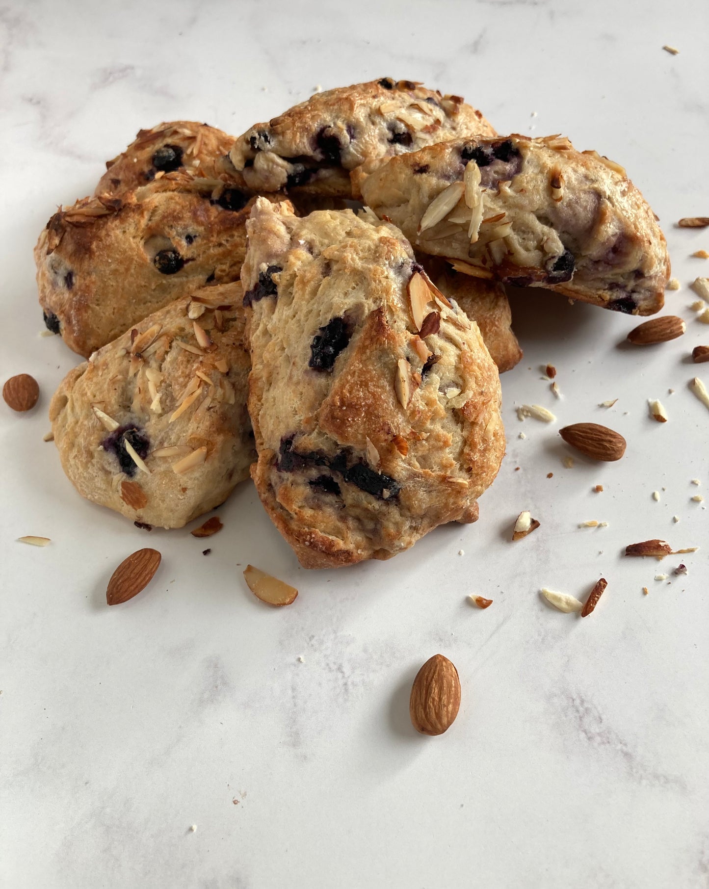 Scones de Blue Berry