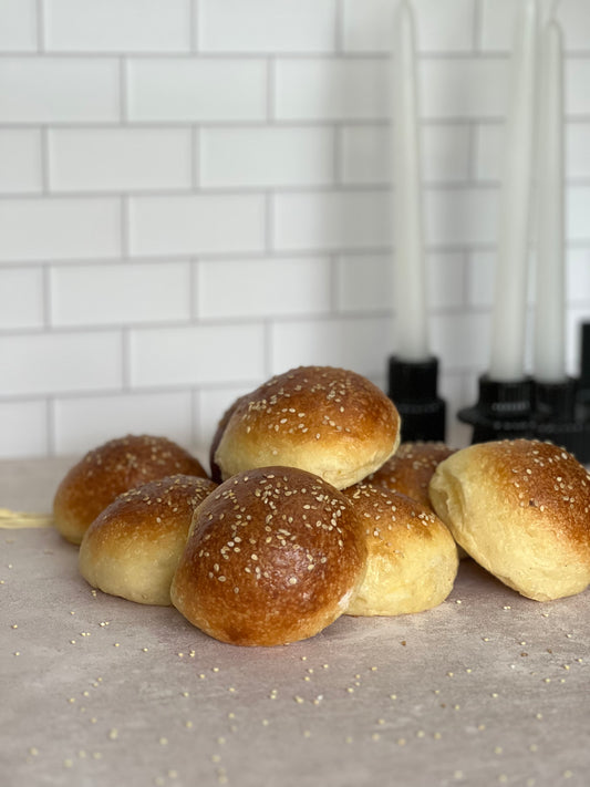 Brioche para Hamburguesas