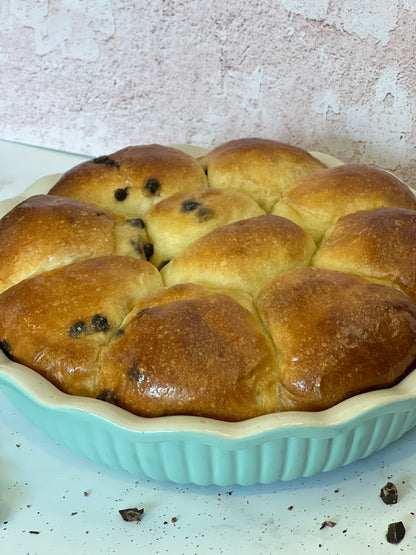 Brioche de chocolate